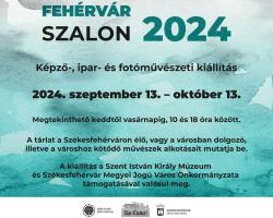 Fehérvár Szalon 2024 – Képző-, ipar- és fotóművészeti kiállítás