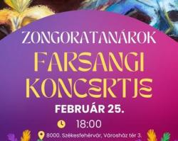 Zongoratanárok Farsangi Koncertje