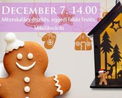 Mézeskalács díszítés, egyedi faház festés és Mikulásvárás