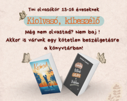 Kiolvasó, kibeszélő - olvasókör tiniknek