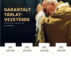 Garantált tárlatvezetések a TOTUS TUUS – Teljesen a Tiéd című kiállításban