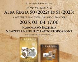 Könyvbemutató – Alba Regia 50–51