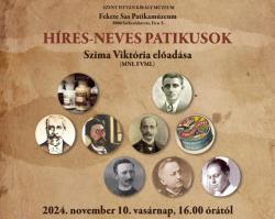 Híres-neves patikusok – Szima Viktória (MNL FVML) előadása