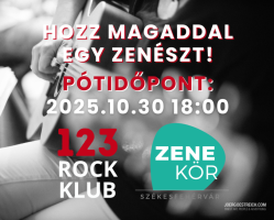 zenekör a 123-as Rock Klubban - Hozz magaddal egy zenészt!