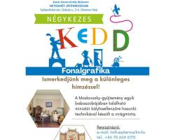 Négykezes kedd – Fonalgrafika