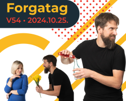 Jusztis Társulat: Forgatag – narratív improvizációs színházi előadás PREMIER!