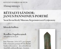 A hónap műtárgya | Rétfalvi Sándor: Janus Pannonius portré