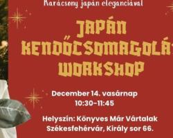 Japán kendőcsomagolás workshop