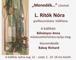 L. Ritók Nóra grafikusművész kiállítása