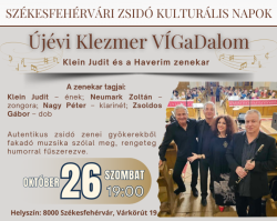 Újévi Klezmer VÍGaDalom - Klein Judit és a Haverim zenekar