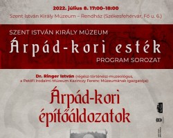Árpád-kori esték - Dr. Ringer István előadása