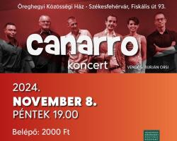 Canarro koncert, vendég: Burján Orsi