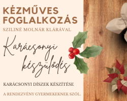 Kézműves foglalkozás - advent