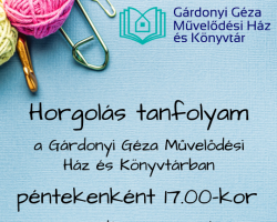 Horgolás tanfolyam