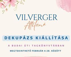 Vilverger Attiláné kiállítása