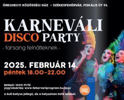 Karneváli disco party