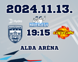 Hydro Fehérvár AV19 - spusu Vienna Capitals