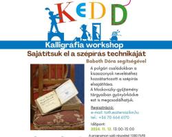 Négykezes kedd – Kalligráfia workshop