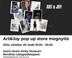 Art&Joy pop up store megnyitó