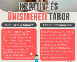 Kreatív- és Önismereti tábor