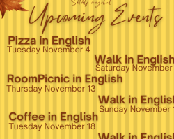 Kávézz angolul! Sétálj angolul!