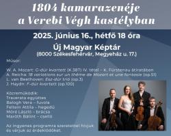 1804 kamarazenéje a Verebi Végh kastélyban – koncert
