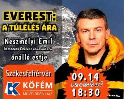 Everest: A túlélés ára-Neszmélyi Emil önálló estje