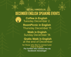 Kávézz angolul! Sétálj angolul!