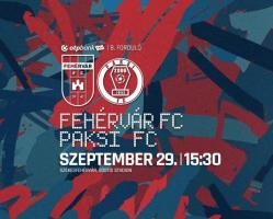 Fehérvár FC - Paksi FC