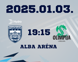 Hydro Fehérvár AV19 - Olimpija Ljubljana