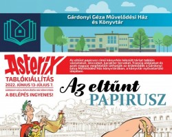 Asterix - Az eltűnt papirusz tablókiállítás