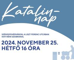 Katalin-nap Kati néninél