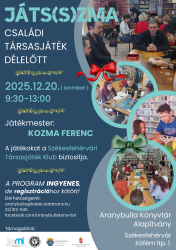 Játs(s)zma családi társasjáték délelőtt