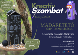 Kreatív szombat: madáretető