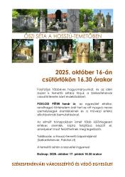 Öszi séta a Hosszú-temetőben