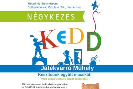 Négykezes Kedd - Varrjunk együtt macskát